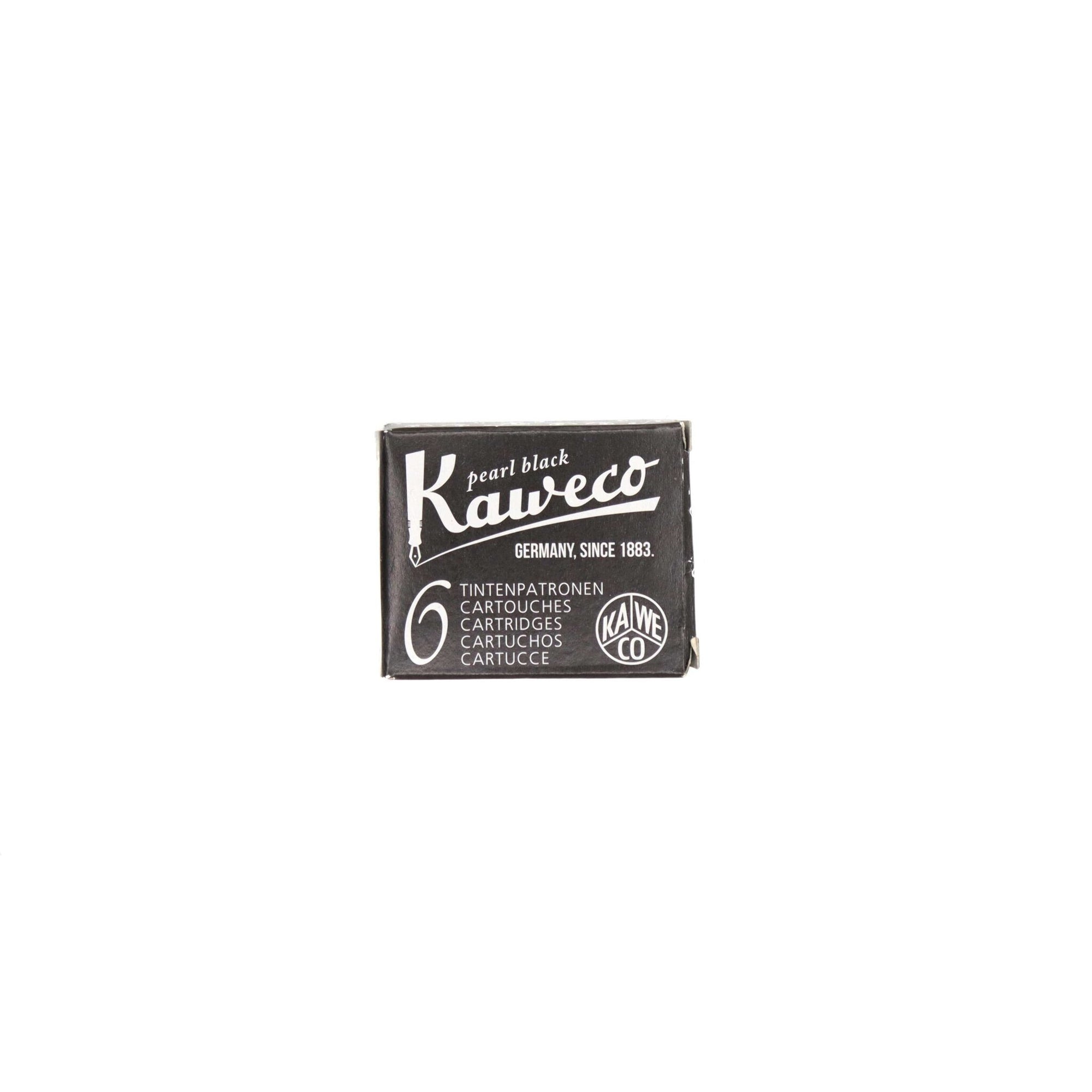 Kaweco Tintenpatronen 6-Pack schwarz