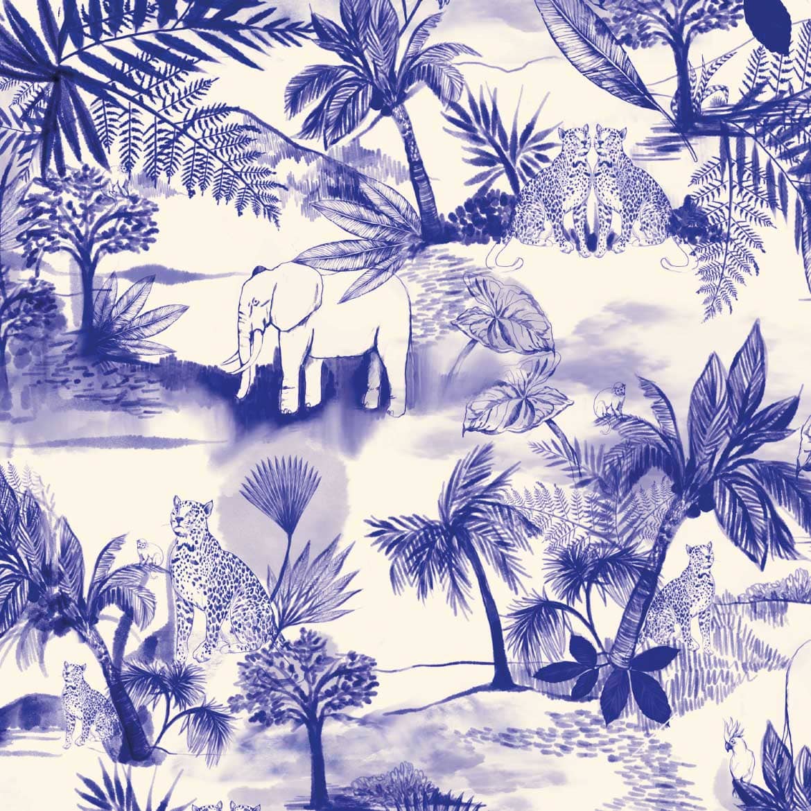 Geschenkpapier Pattern Studio Toile de Jouy