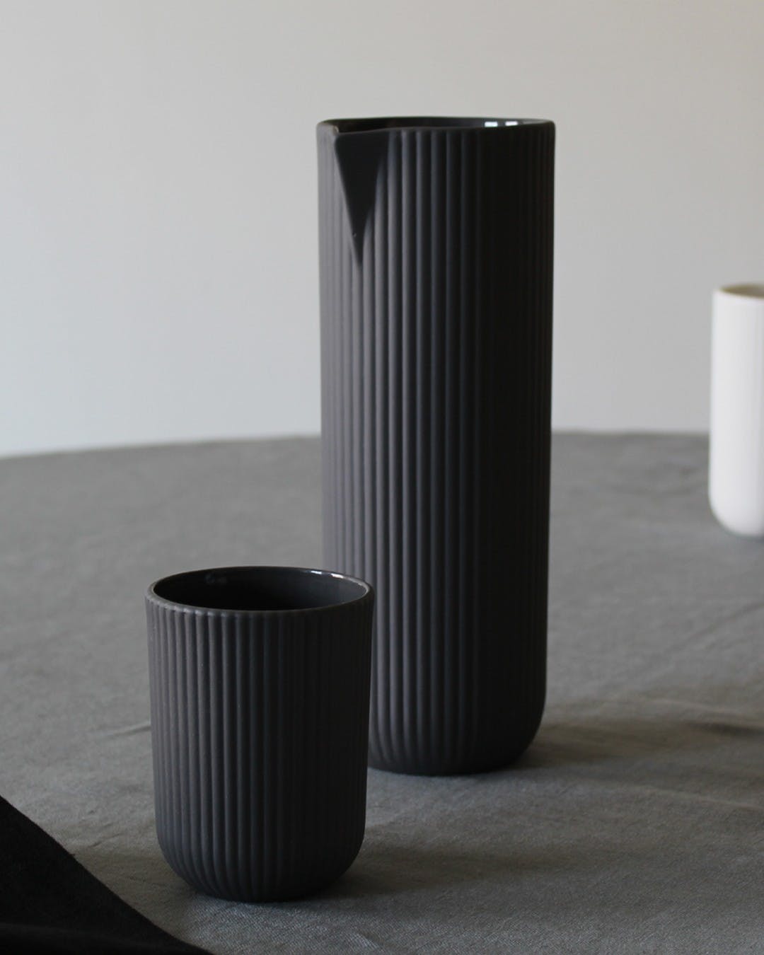Archive Studio  Carafe Dark Grey Karaffe Vase