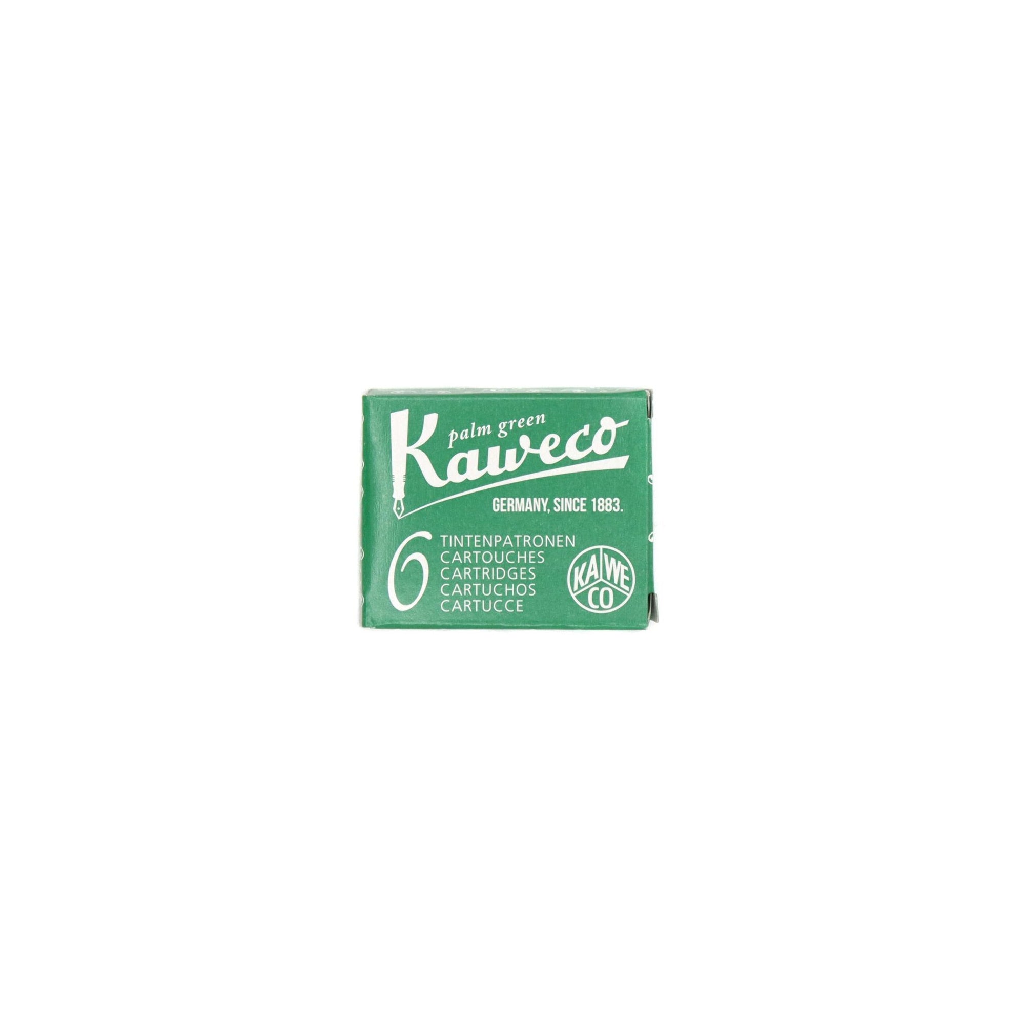 Kaweco Tintenpatronen 6-Pack grün