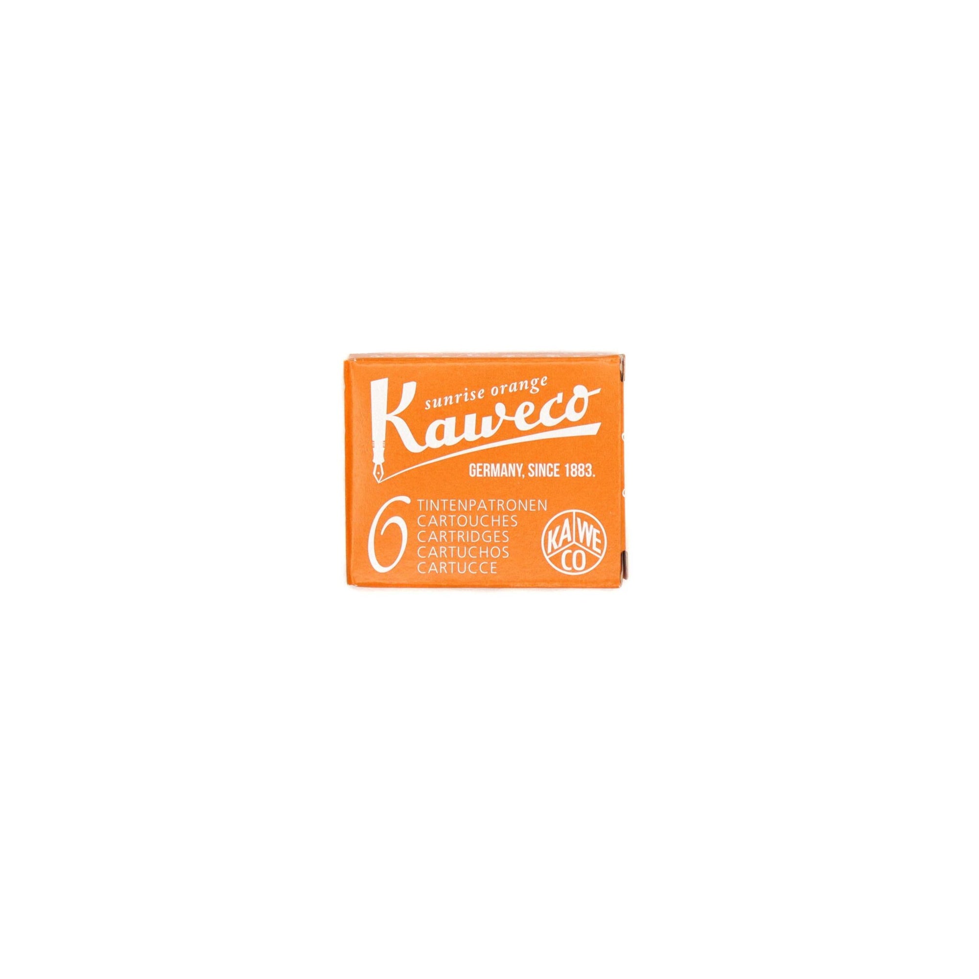 Kaweco Tintenpatronen 6-Pack orange