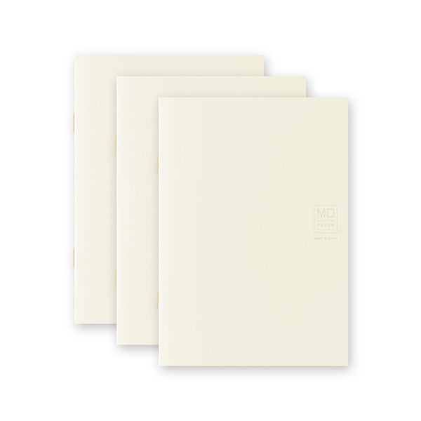 Midori MD Notebook Light A6 blanko 3er-Set