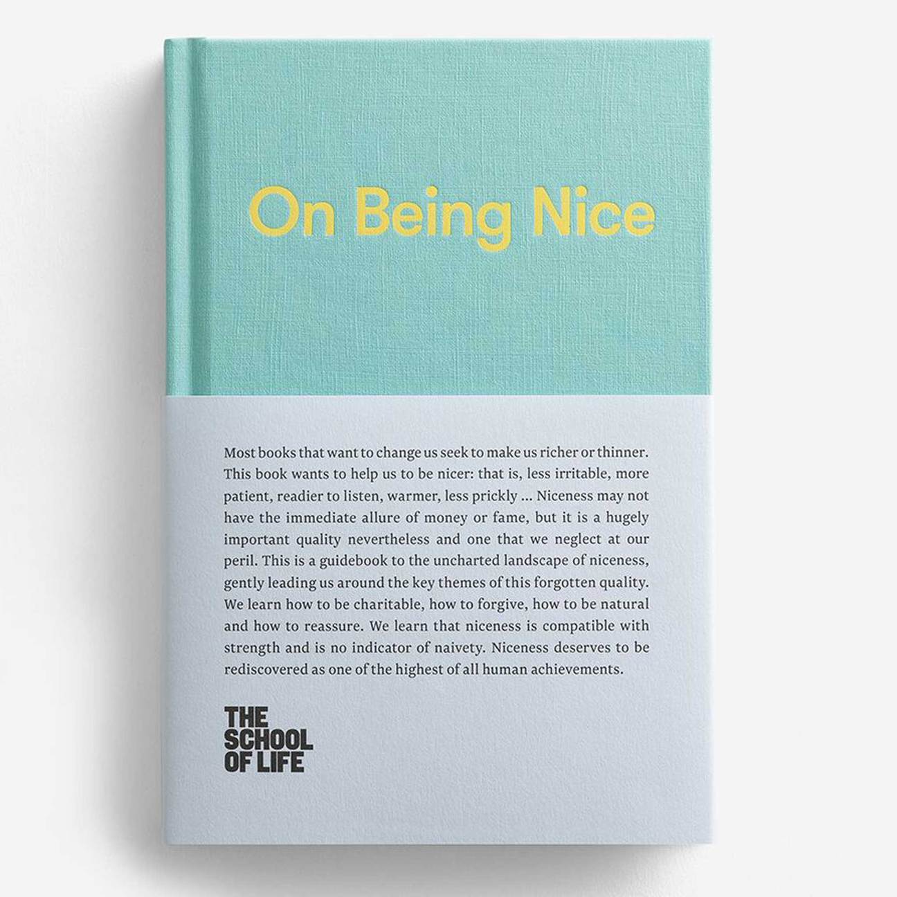 On Being Nice Buch