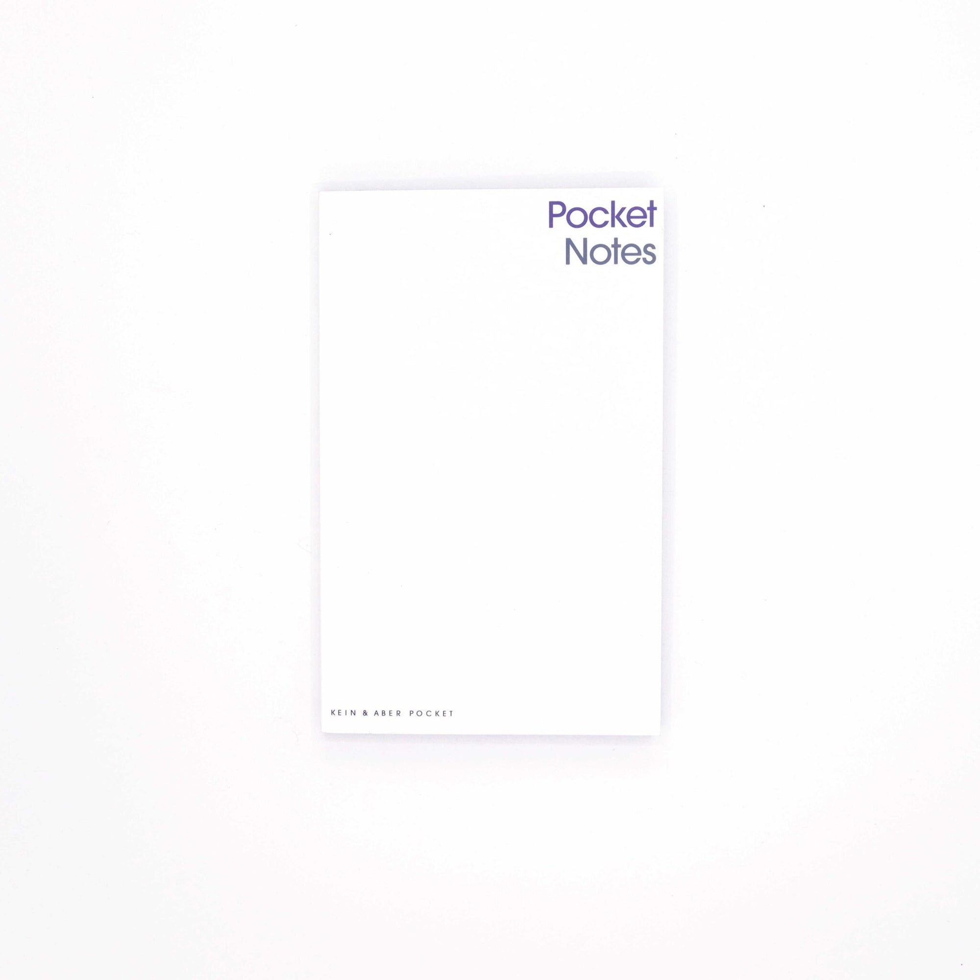 Pocket Notes dunkelblau