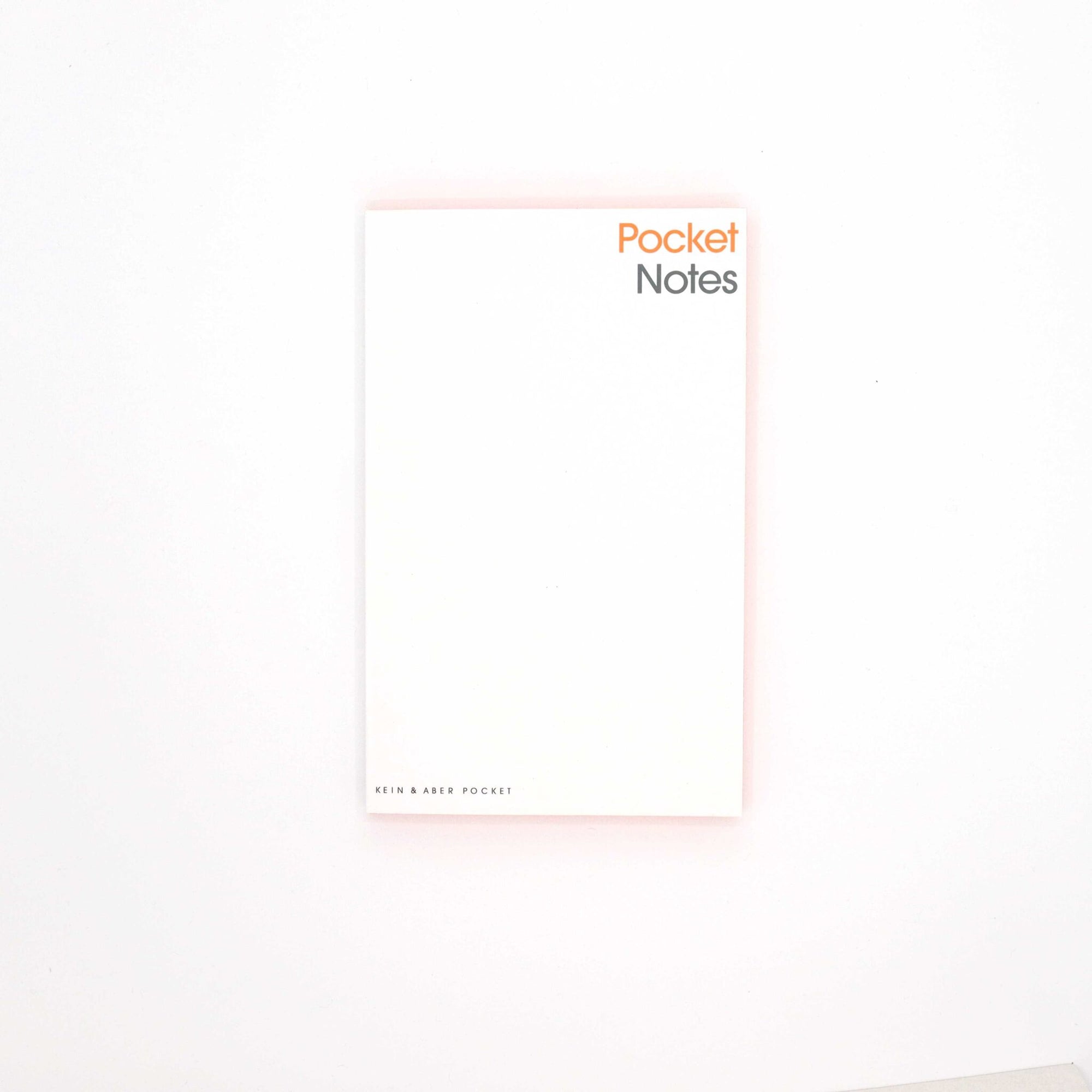Pocket Notes orange