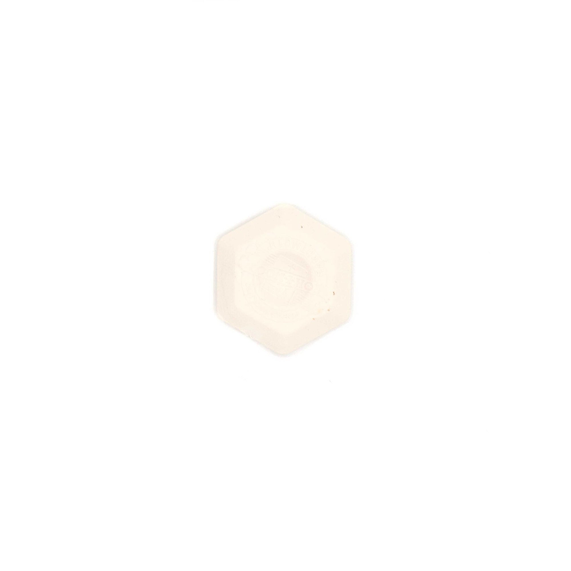 Hexagon Radiergummi Weiß