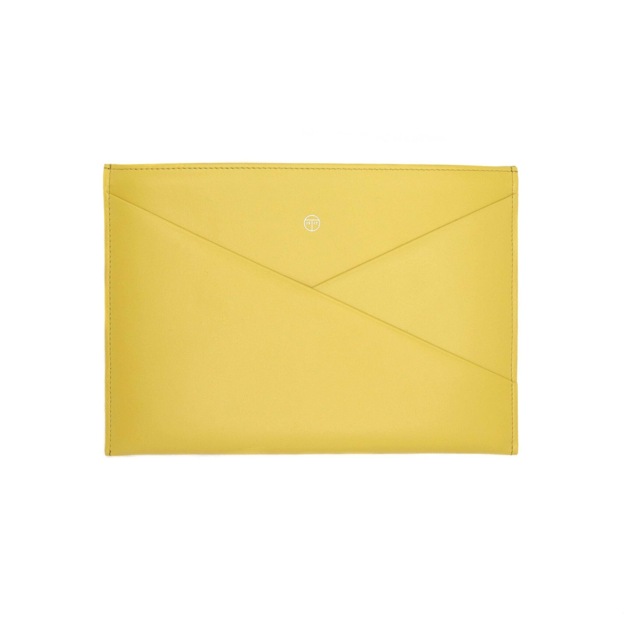 Treuleben Envelope Pouch / Dokumententasche Wallaby Mustard
